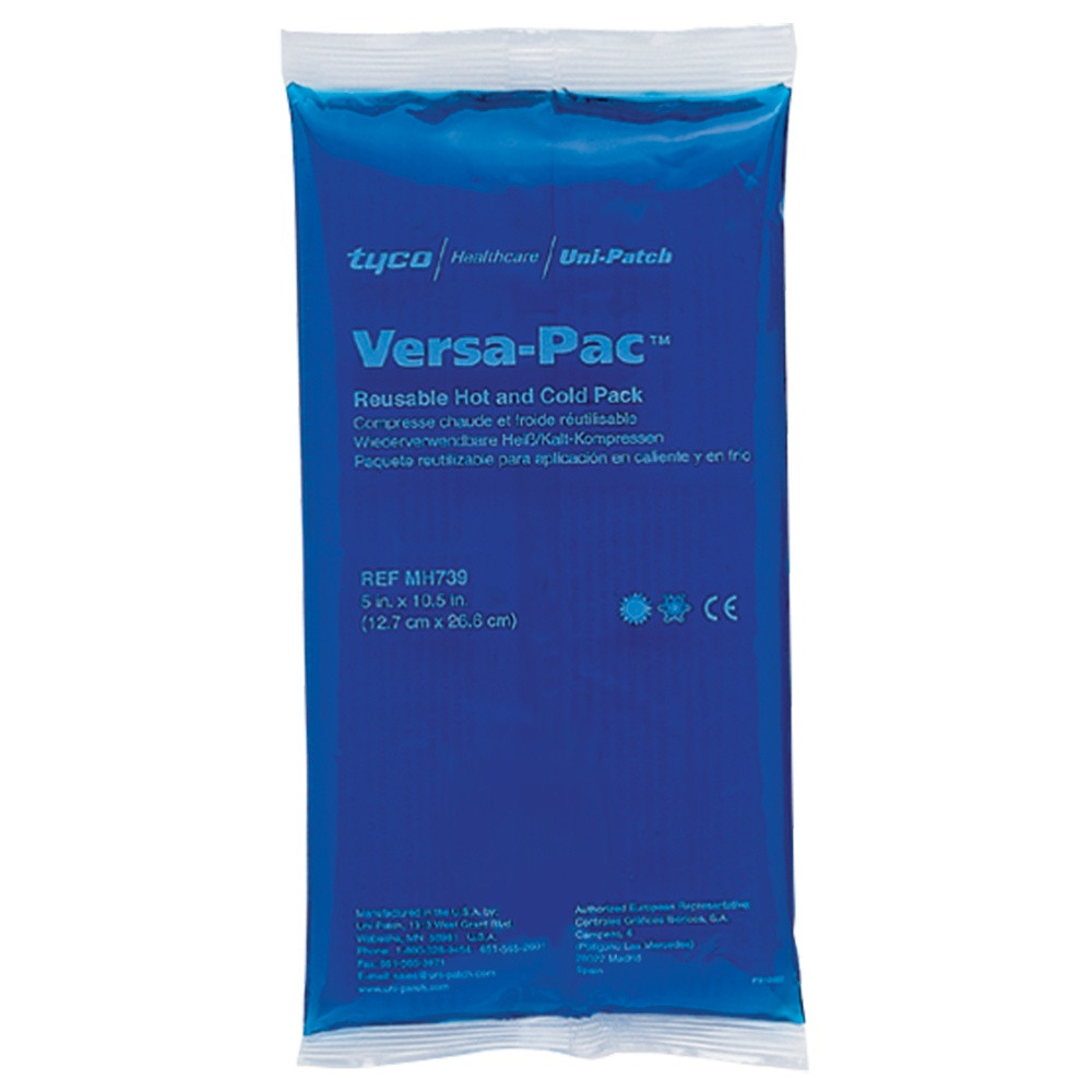 Kendall Healthcare Versa-Pac Reusable Hot & Cold Pack, MH73912, 5" X 10.5" - Case of 12