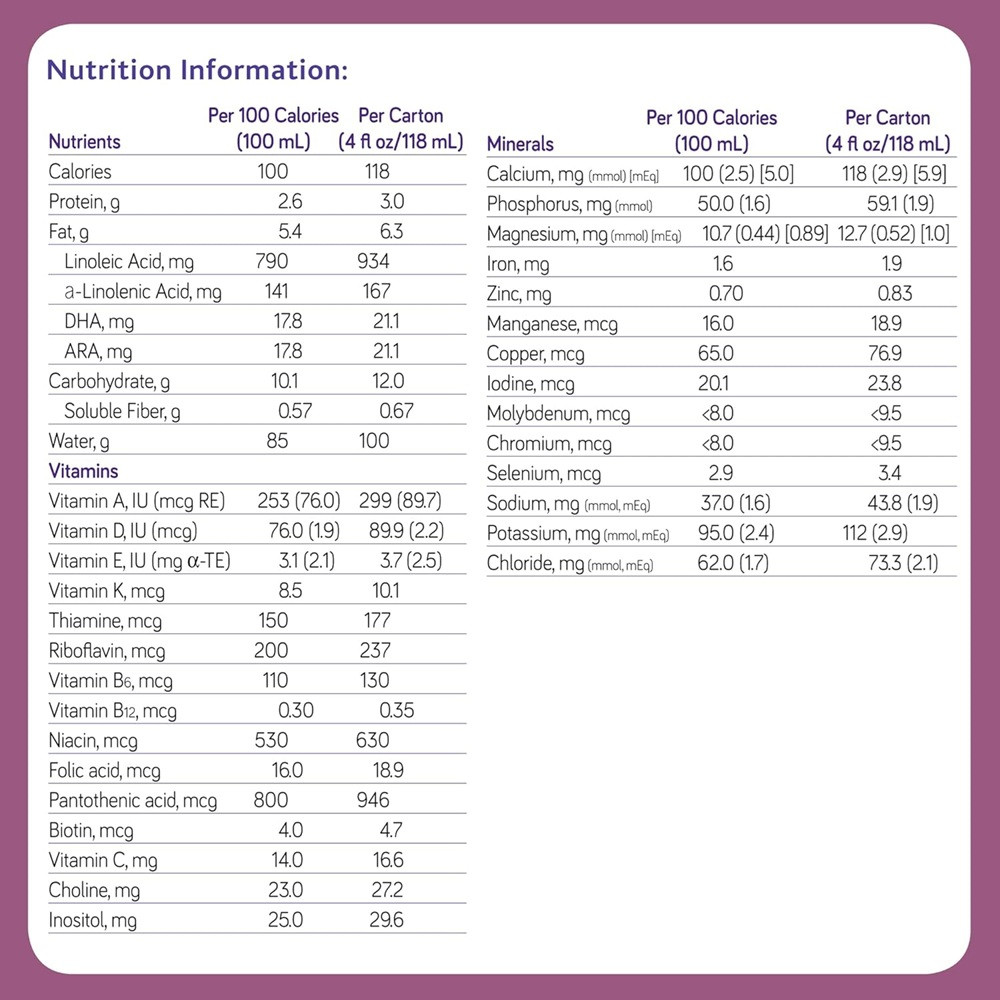 Fortini Infant Formula