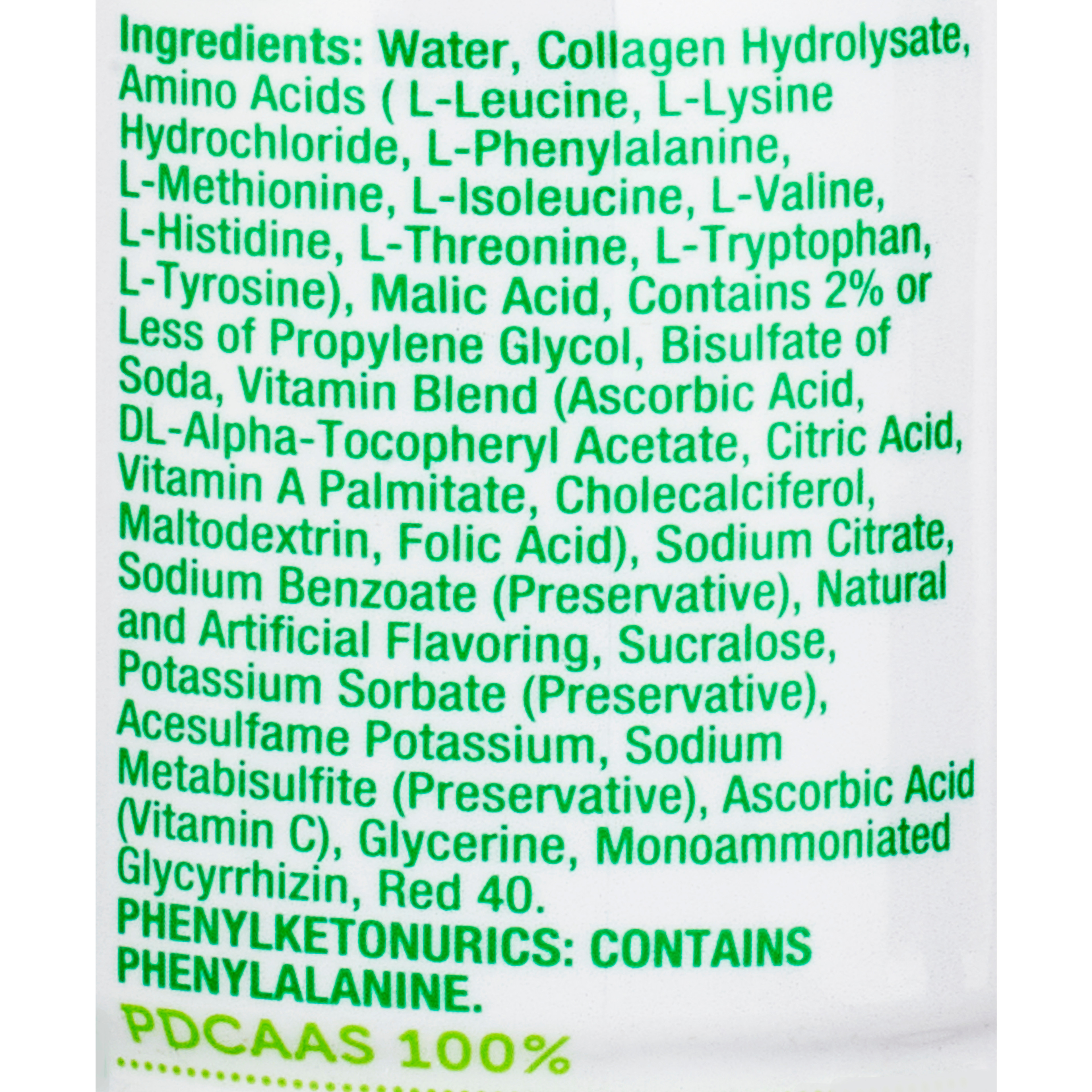 Healthy Shot Protein Supplement, Peach Flavor, 2.5 oz.