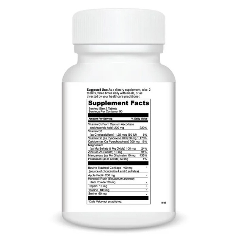 DaVinci Labs Disc-Discovery Cartilage and Manganese Supplement, 180 Tablets
