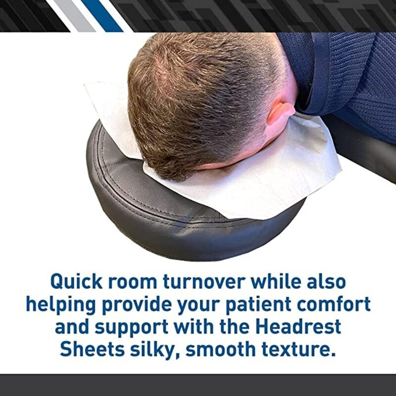 BodyMed Premium Headrest Paper Sheets with Slit