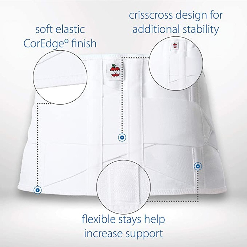 Core Products Dual Pull Criss-Cross Elastic Back Support
