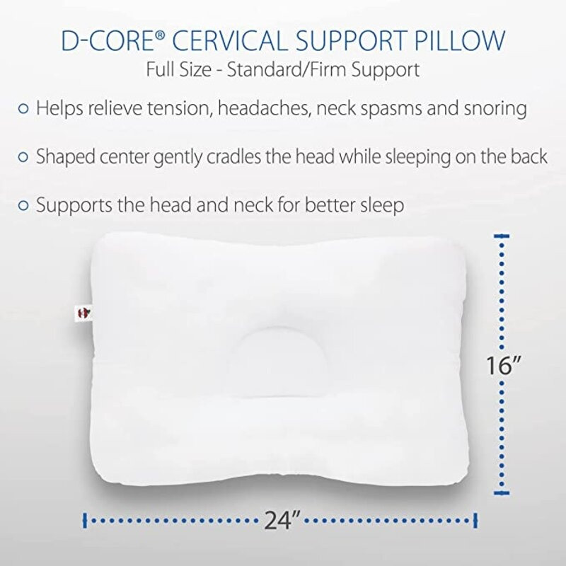 Core Products D-Core Fiber Support Pillow