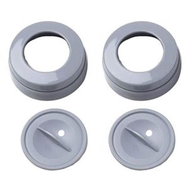 Ameda Breast Pump Locking Rings and Caps
