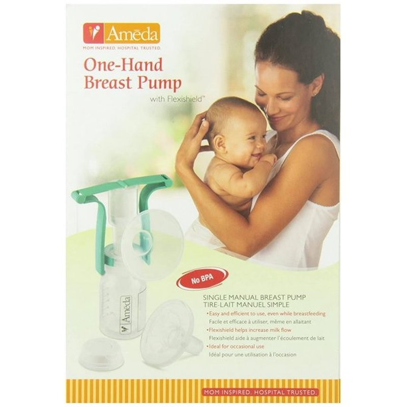 Ameda Manual Breast Pump with Flexishield
