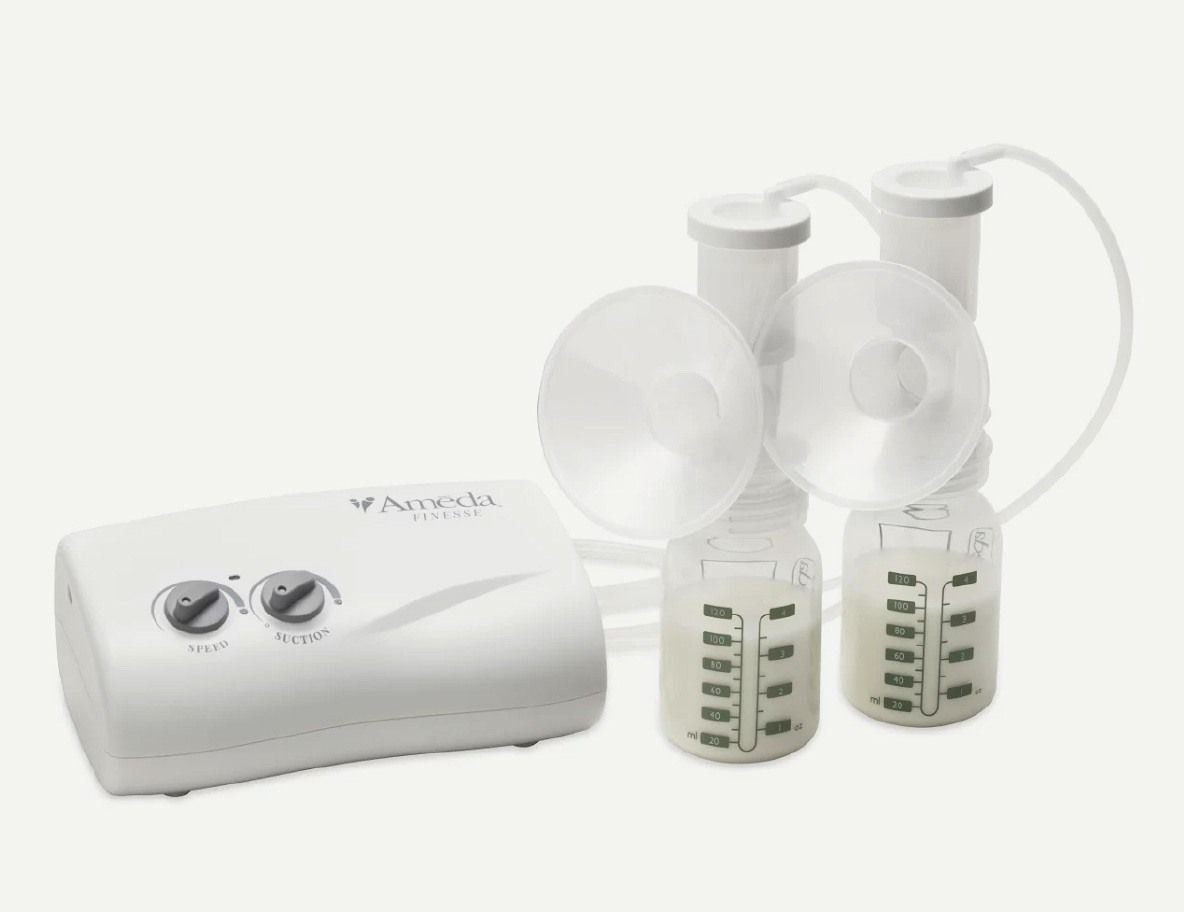Ameda Dual HygieniKit Milk Collection System