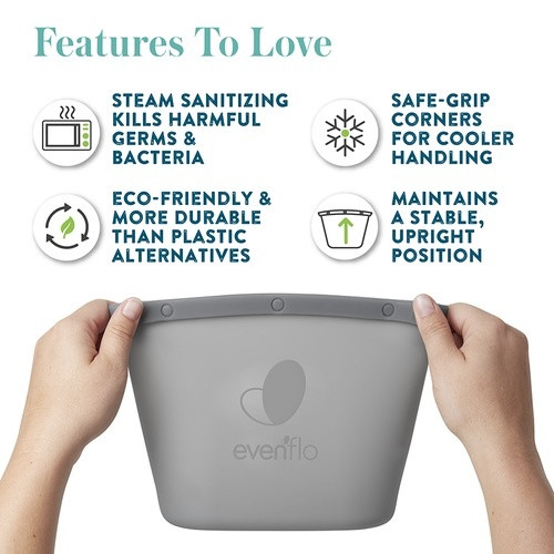 Evenflo Silicone Steam Sanitizing Bag