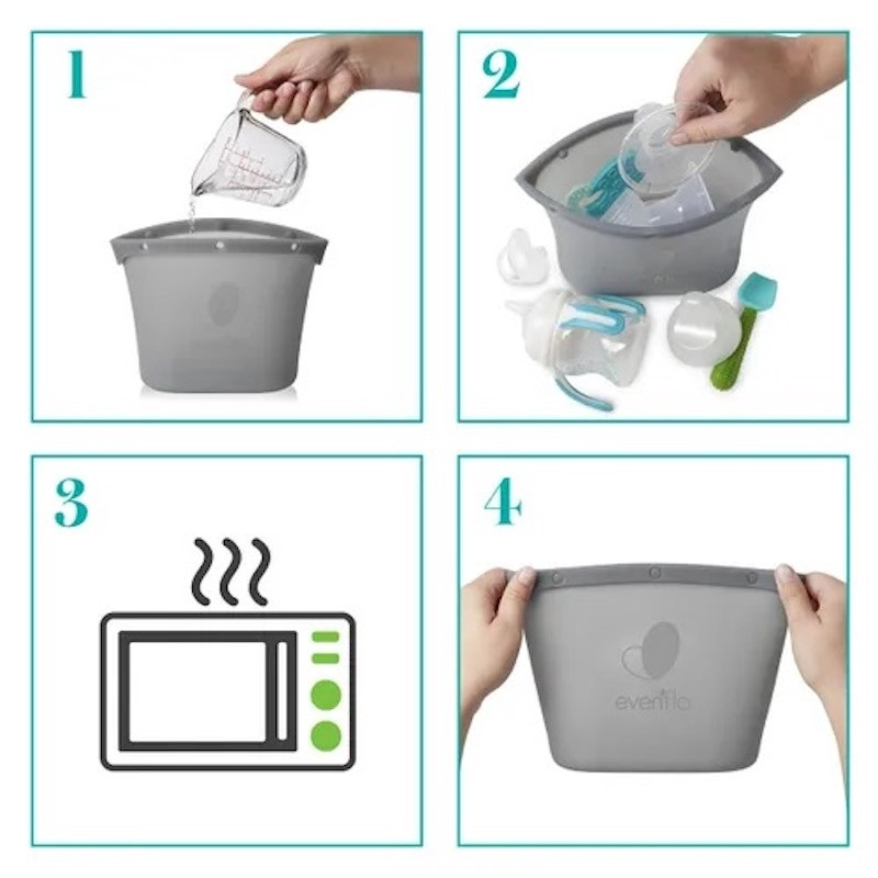 Evenflo Silicone Steam Sanitizing Bag