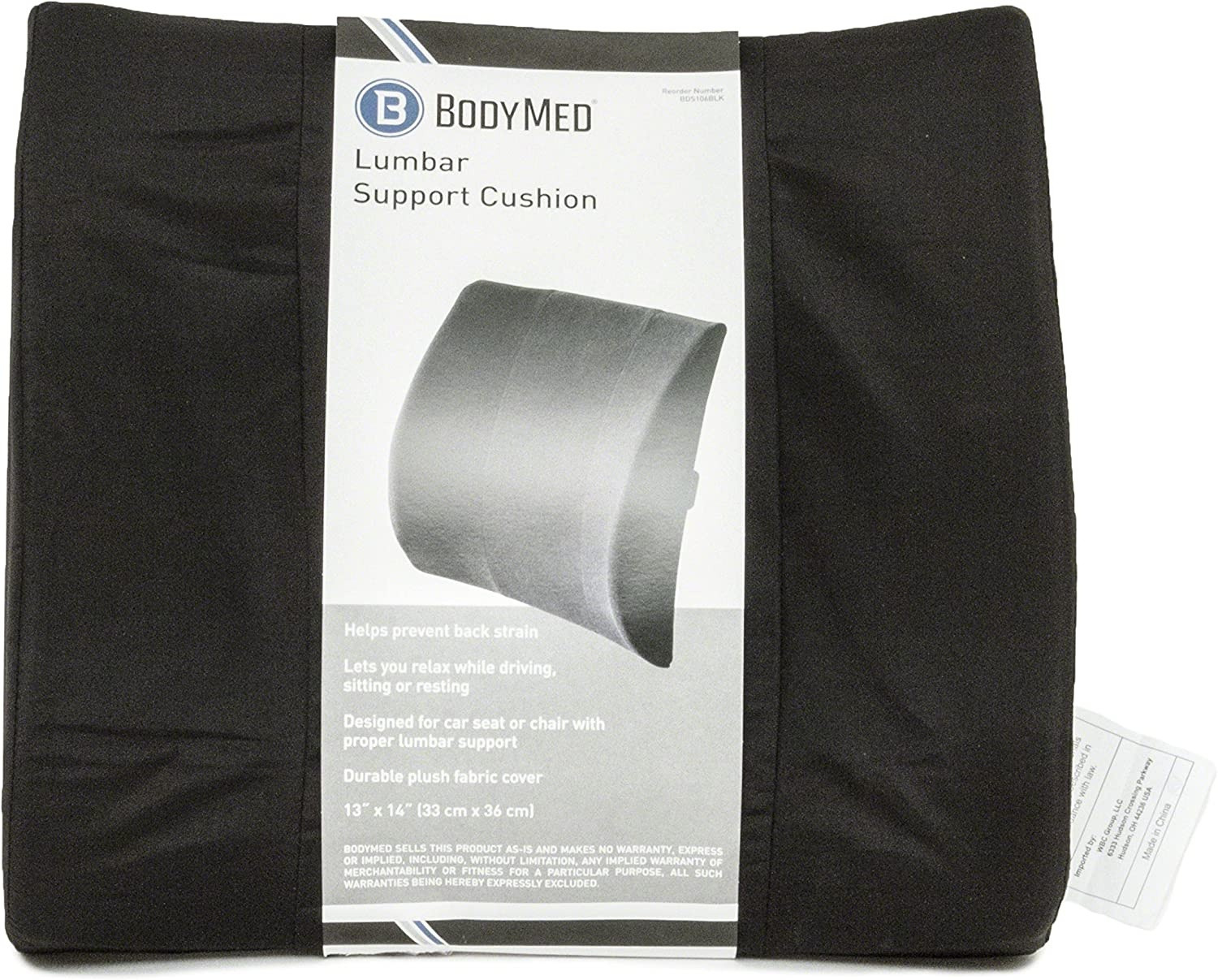 BodyMed Lumbar Support Back Cushion