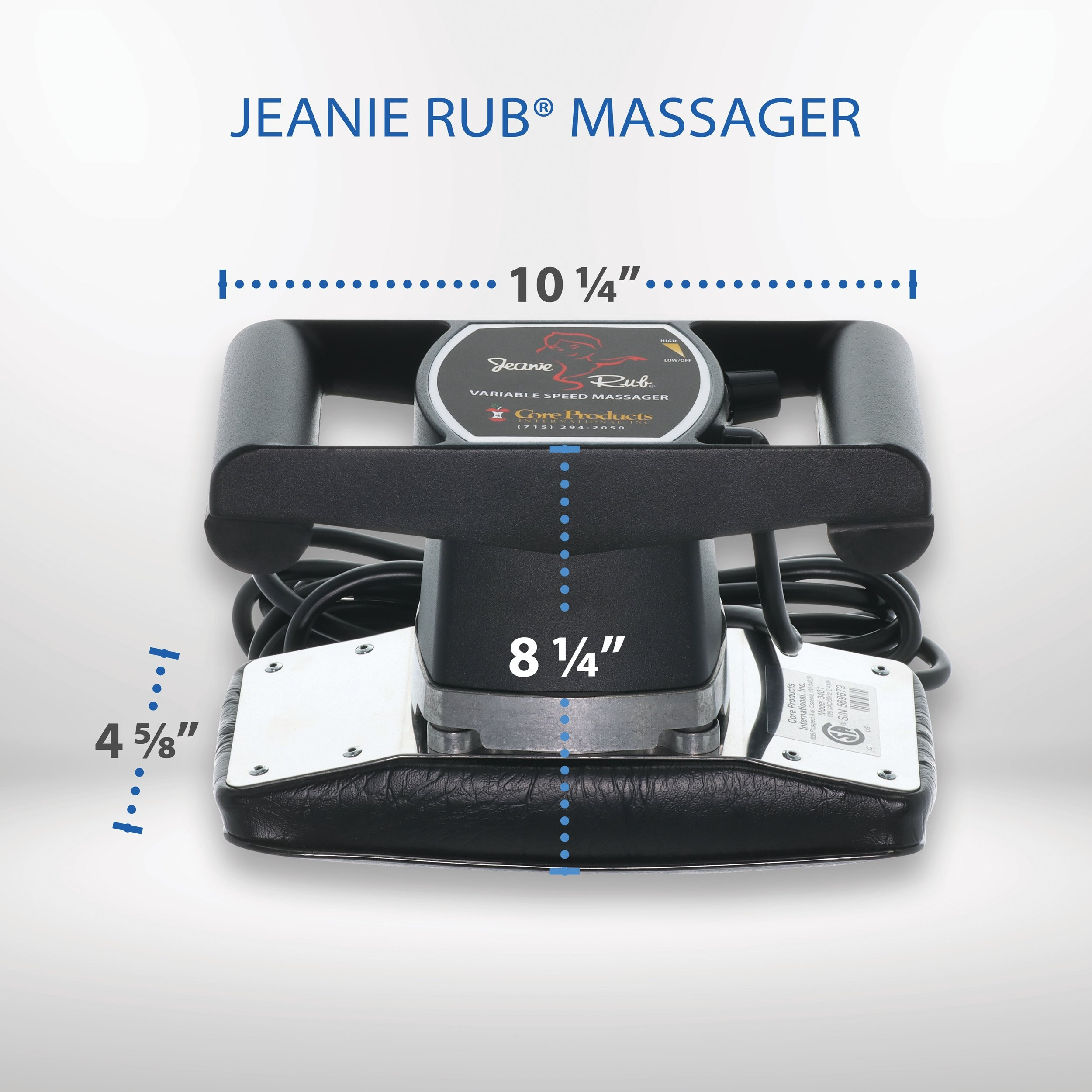 Core Products Jeanie Rub Variable Speed Massager
