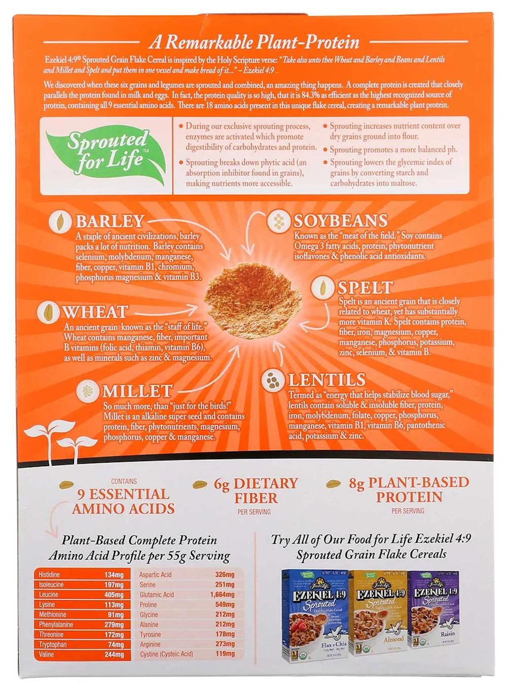 Food For Life Sprouted Cereal