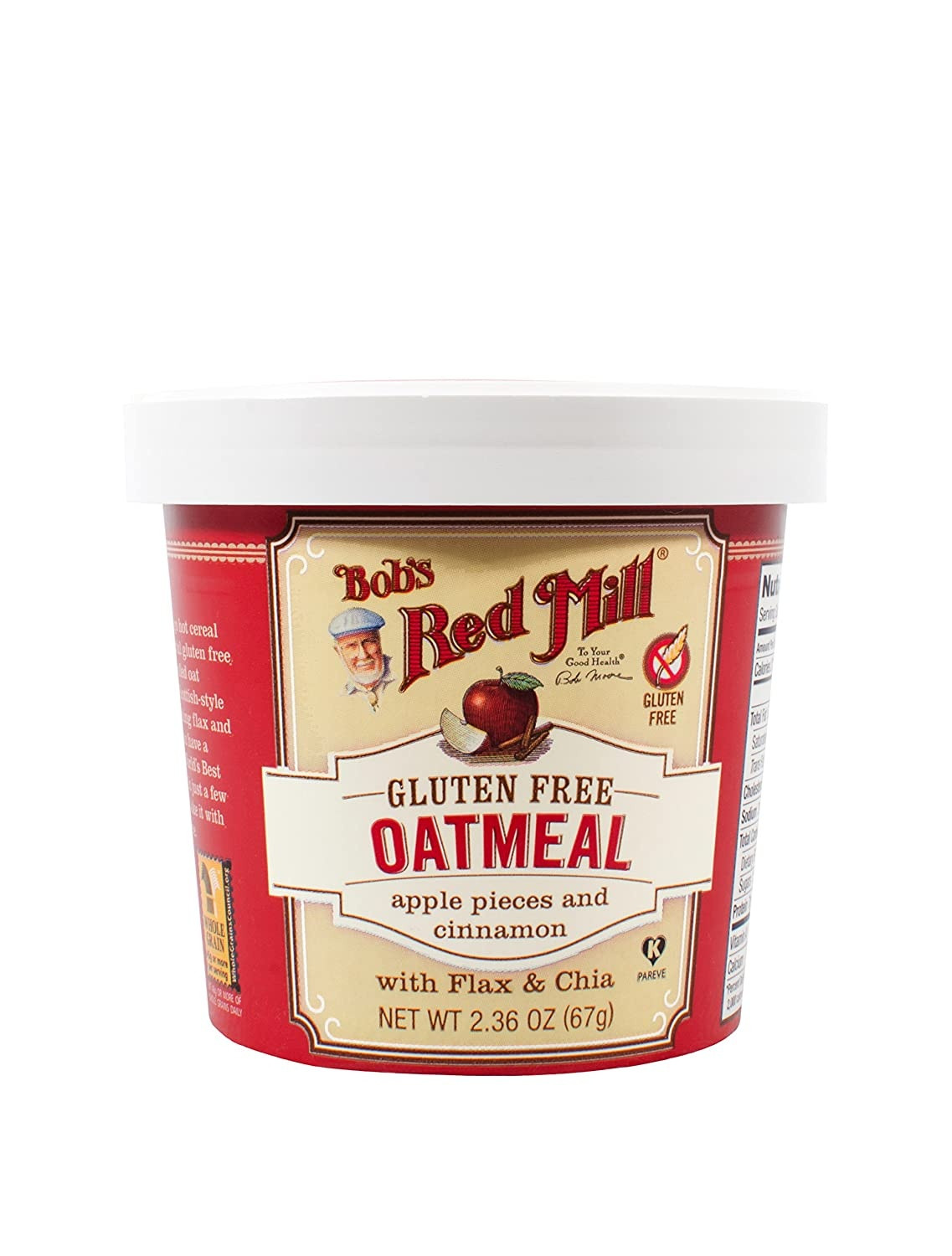 Bob's Red Mill Apple Cinnamon Oatmeal Cup