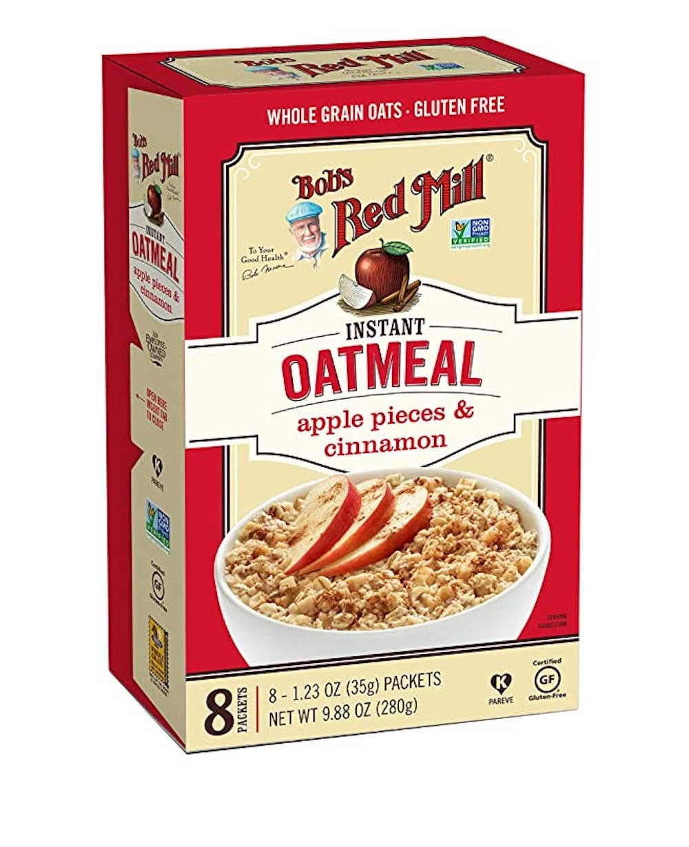 Bob's Red Mill Apple Pieces and Cinnamon Oatmeal
