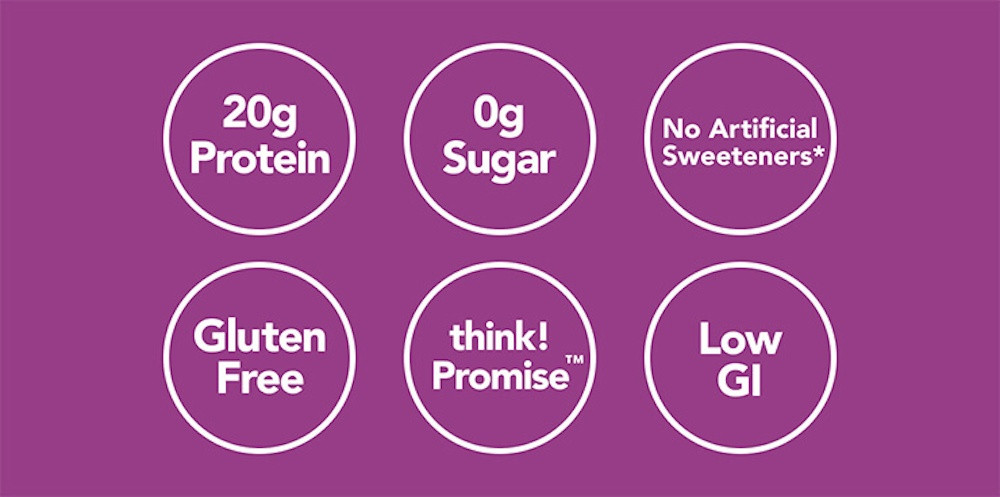 think! High Protein Chocolate Fudge Bars