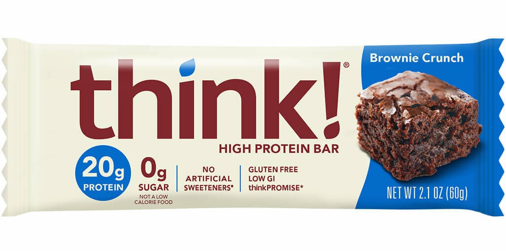 think! High Protein Brownie Crunch Bars