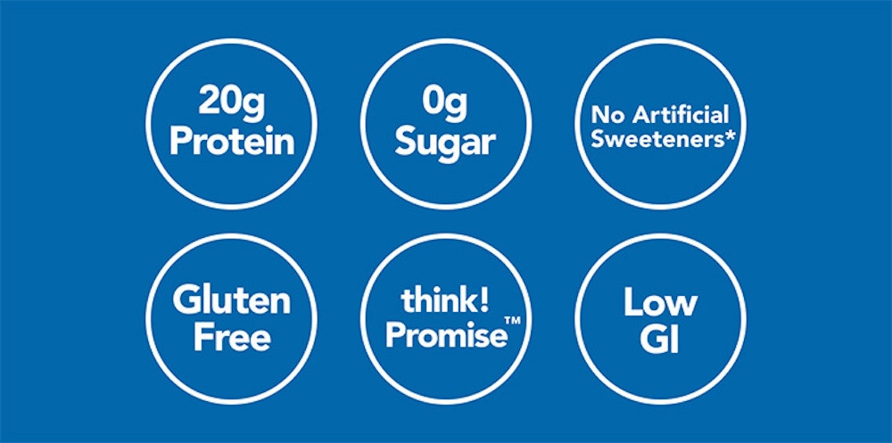 think! High Protein Brownie Crunch Bars