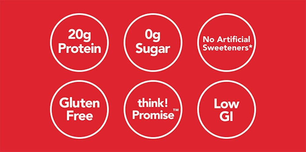 think! High Protein Chunky Peanut Butter Bars