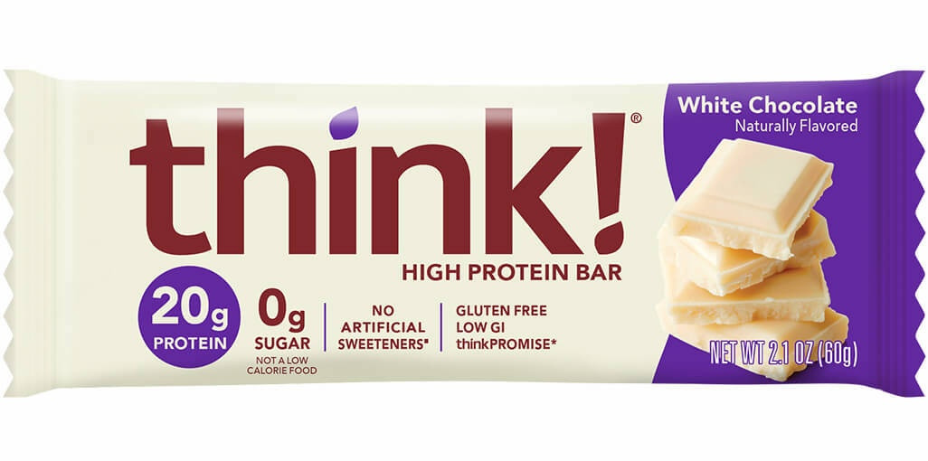 think! High Protein White Chocolate Bars