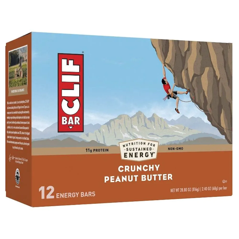 Clif Crunchy Peanut Butter Energy Bars