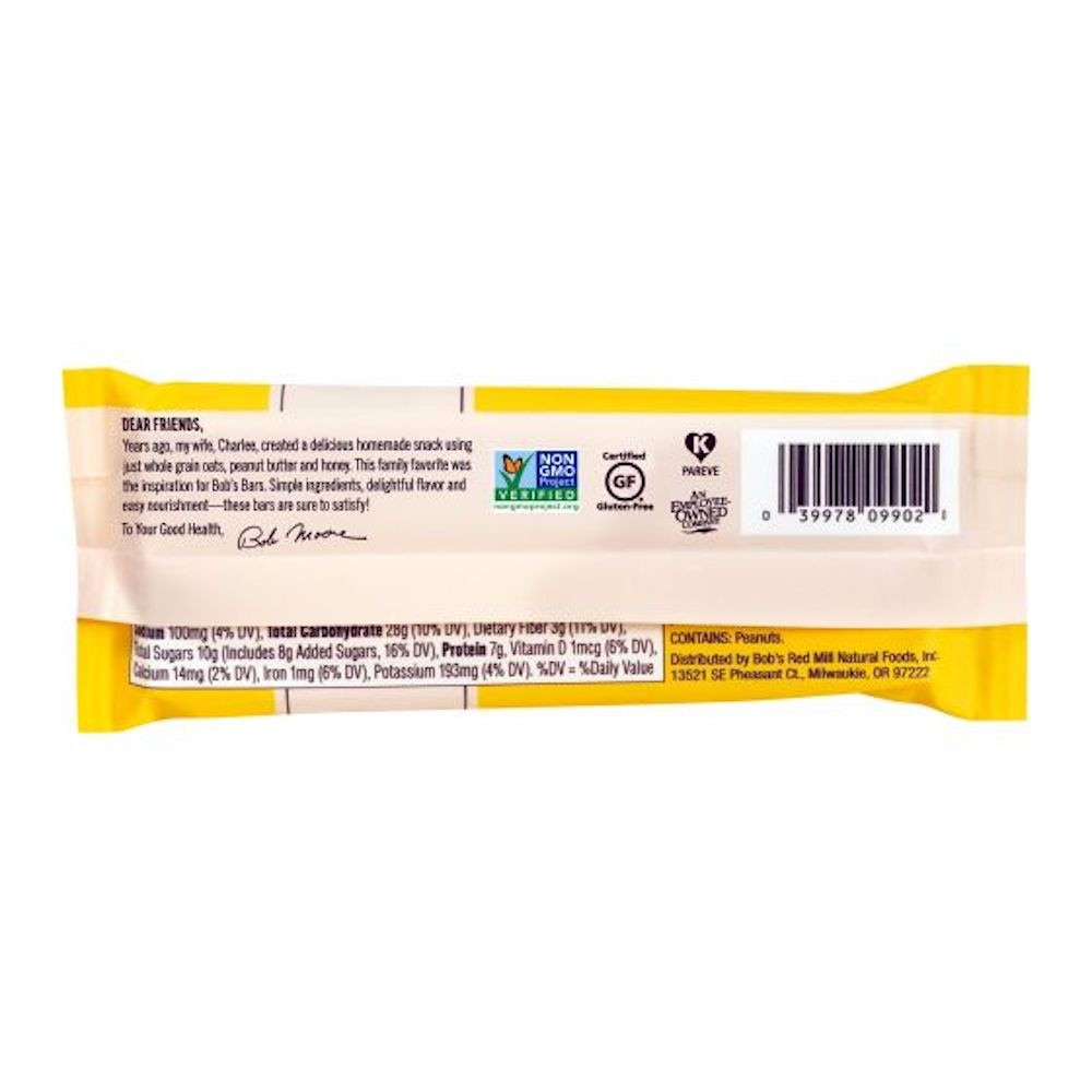 Peanut Butter Banana & Oats Bob's Bar