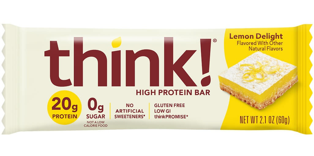 think! High Protein Lemon Delight Bars