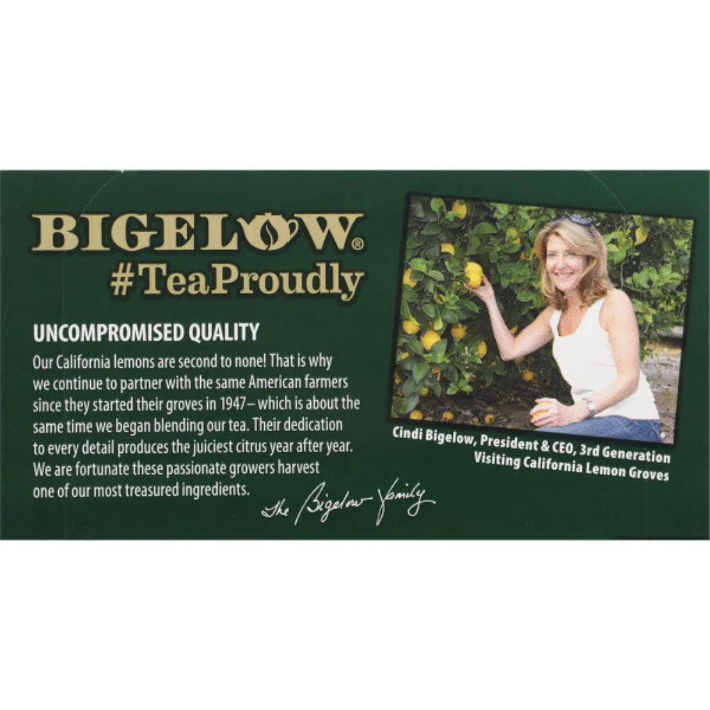 Bigelow Green Tea with Lemon
