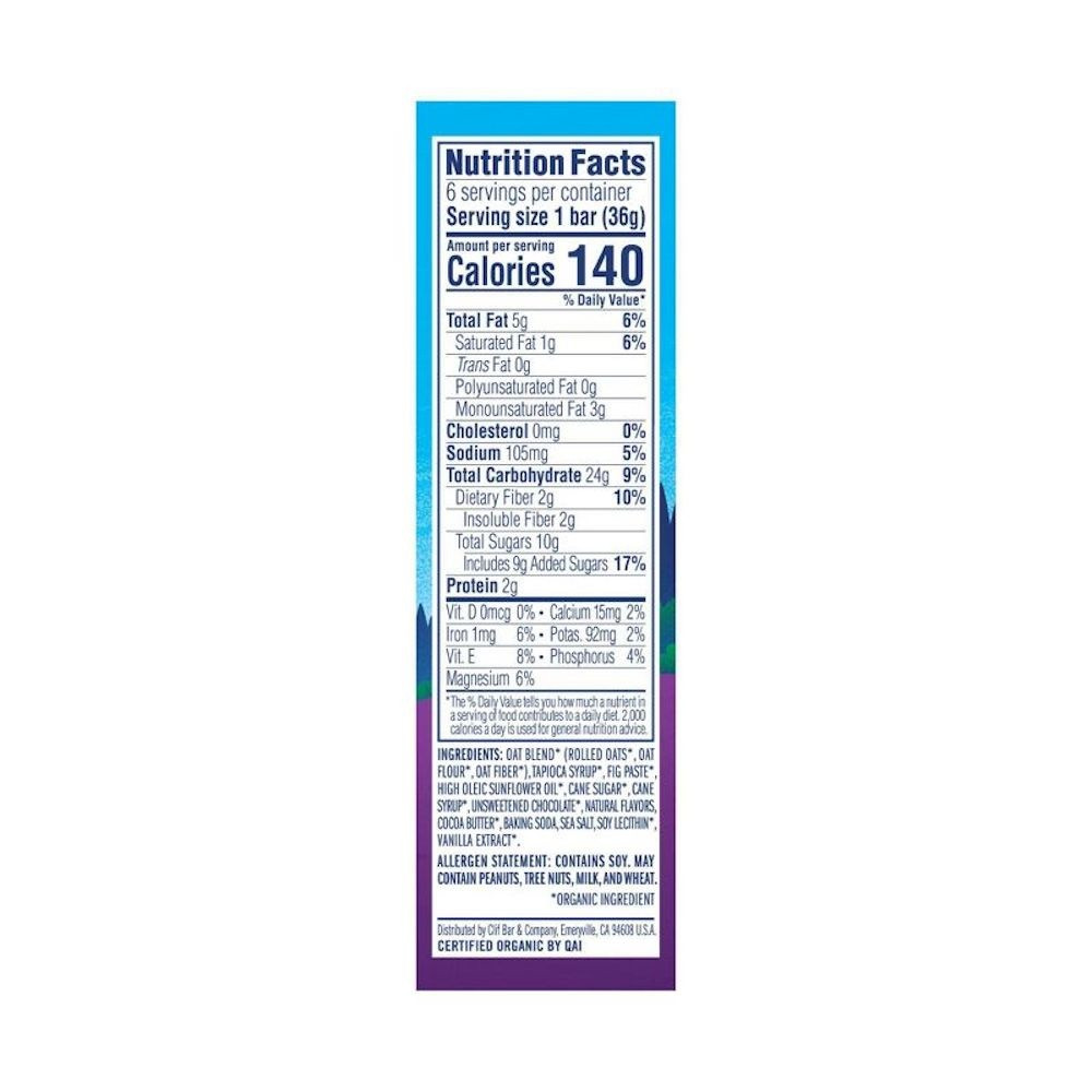 Clif Kid Organic Zbar Chocolate Chip