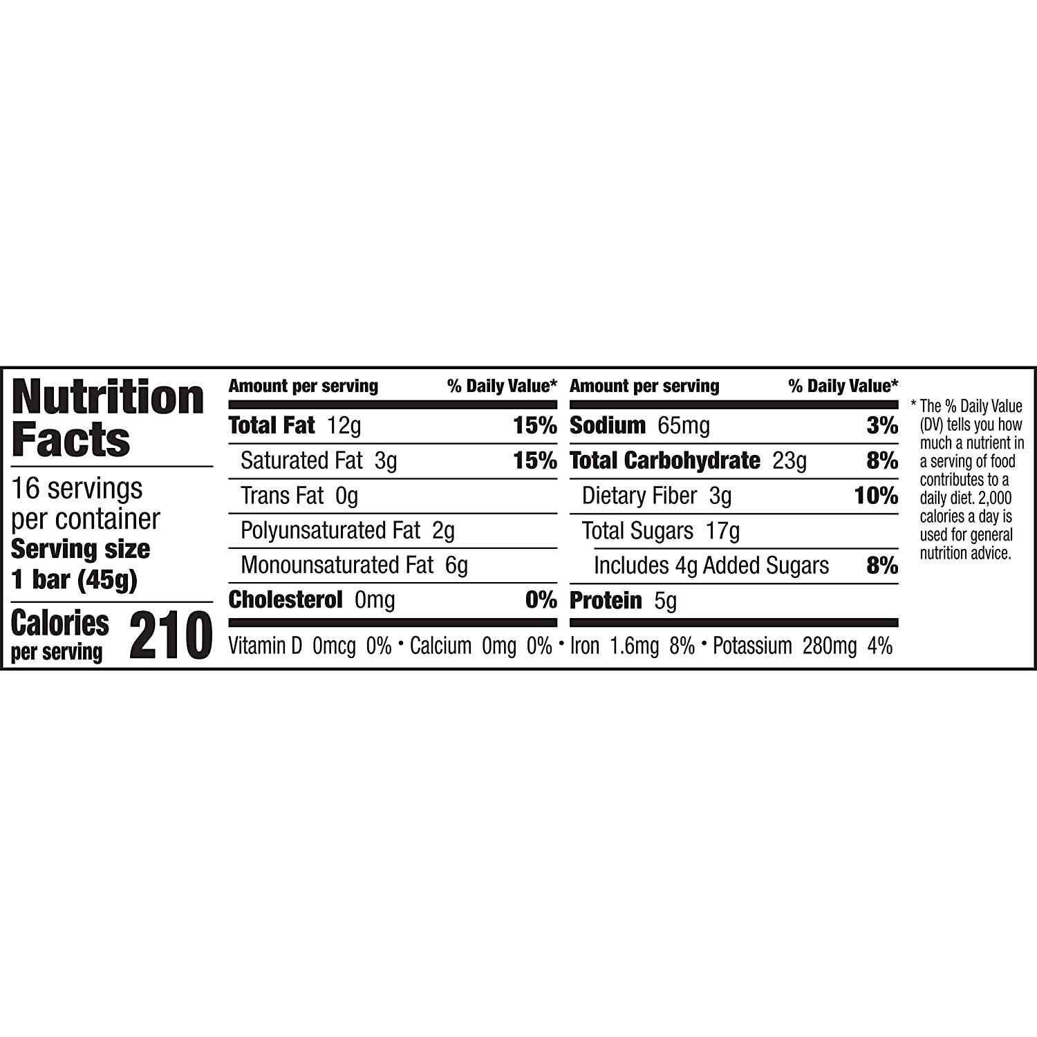 Larabar Peanut Butter Chocolate Chip Snack Bar