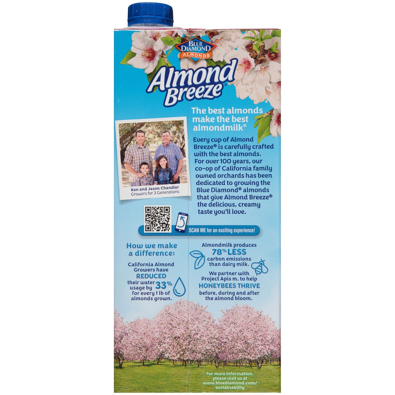 Almond Breeze Unsweetened Milk