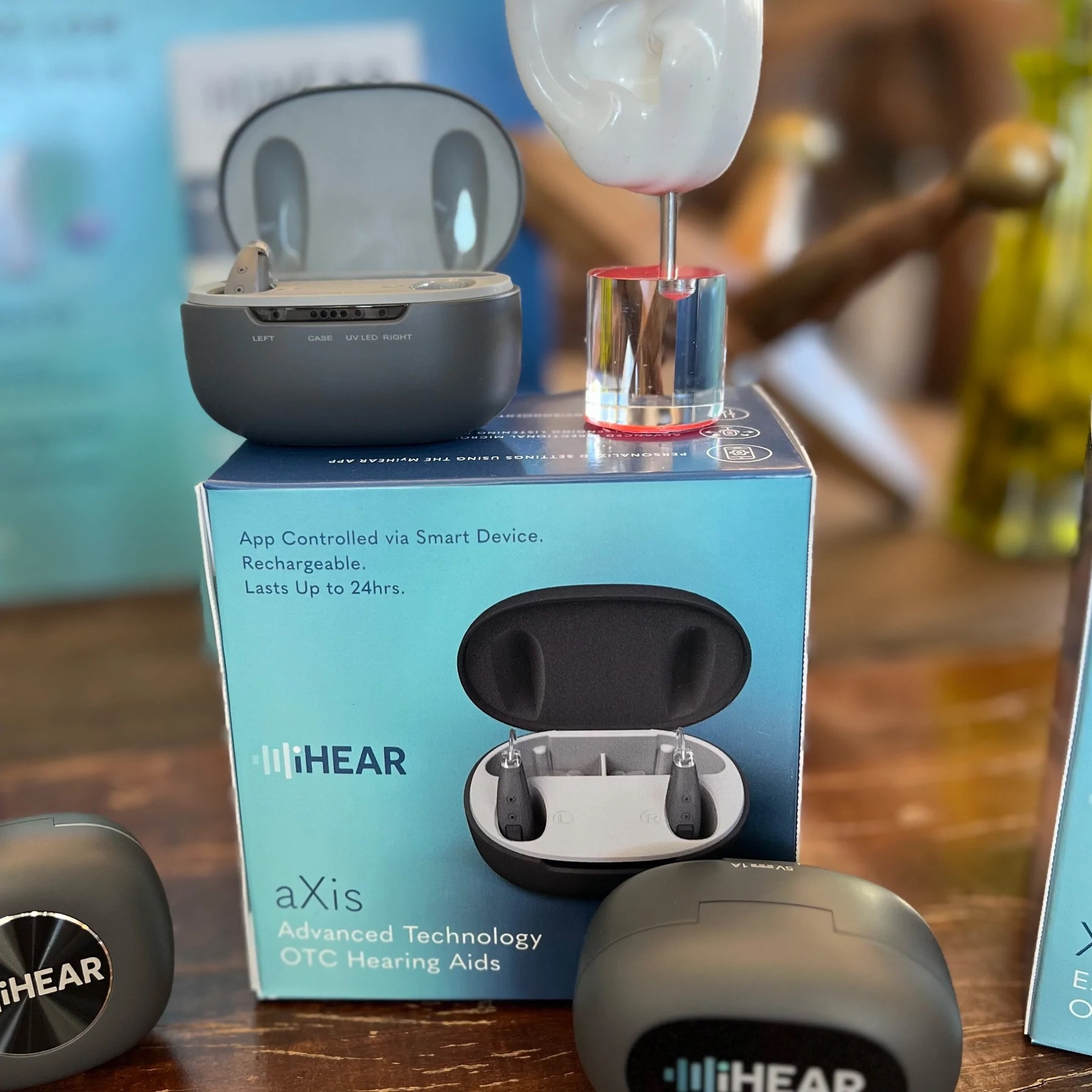 iHear aXis Advanced Technology OTC Hearing Aid