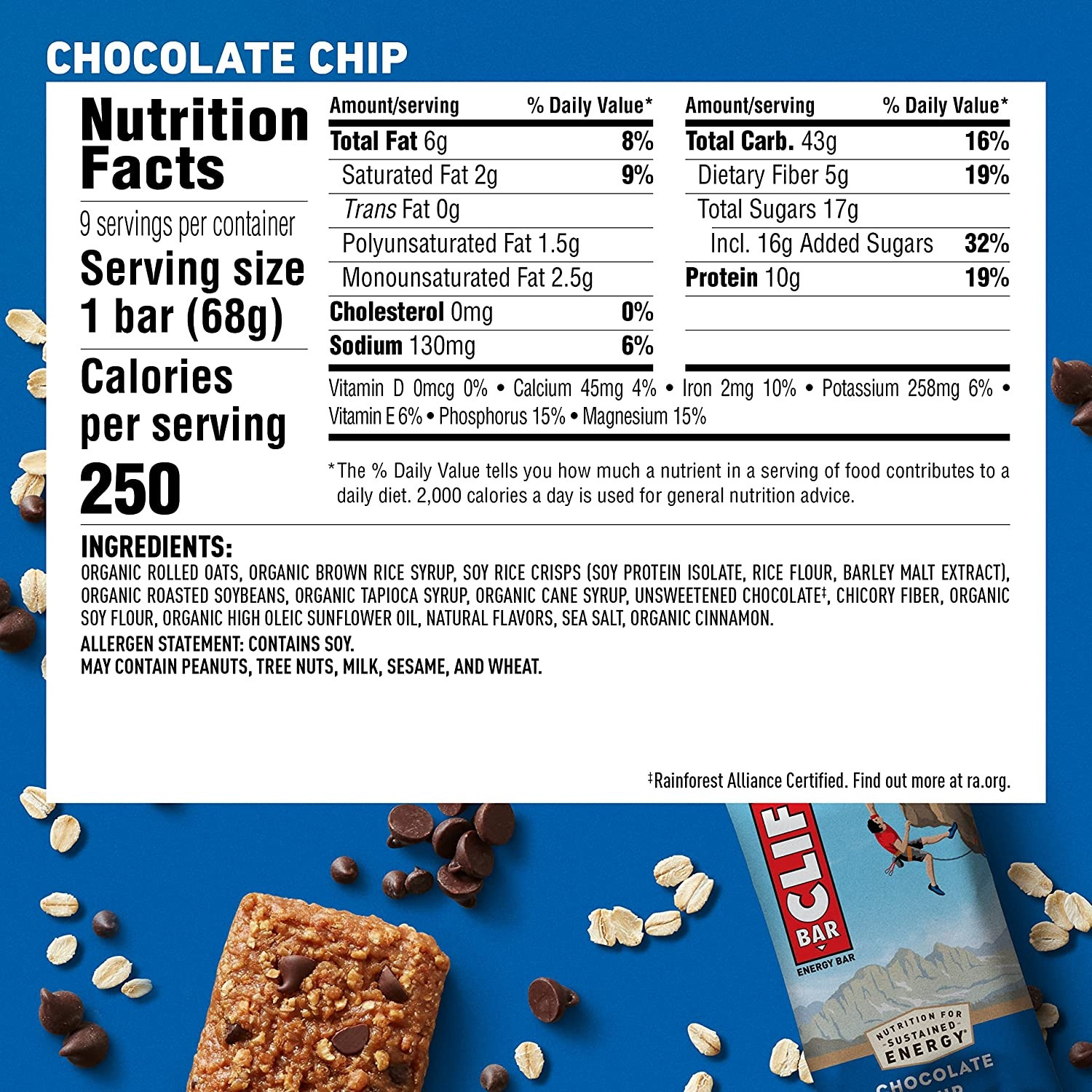 Clif Bar Chocolate Chip