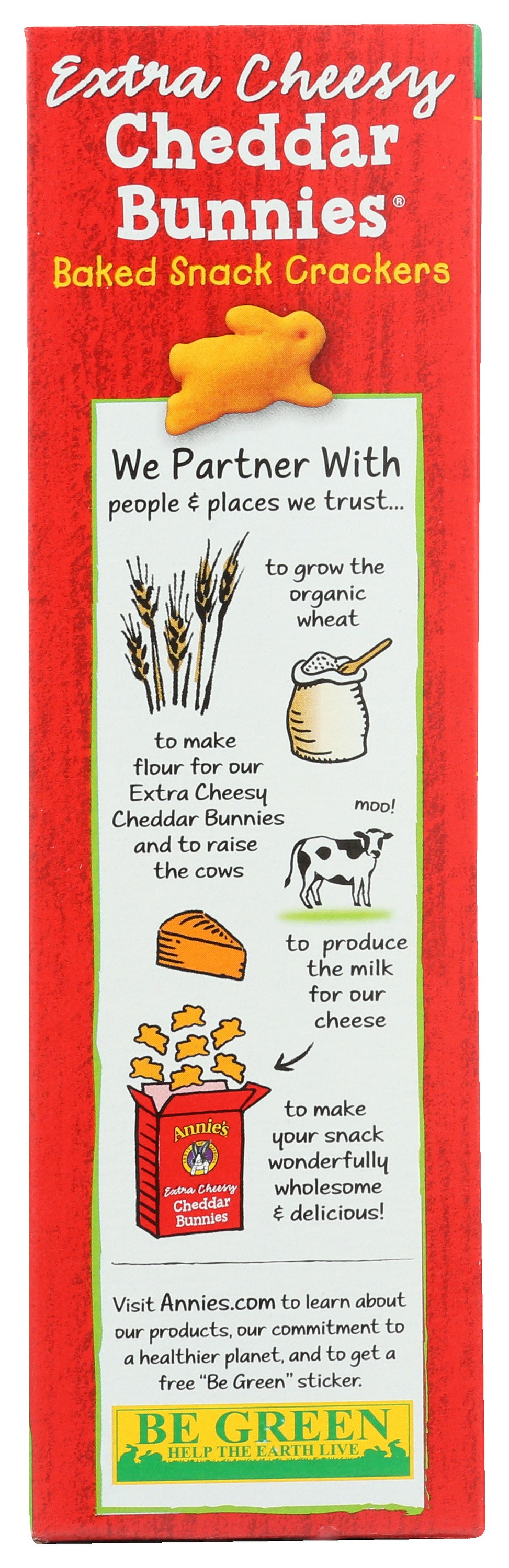 Annie's Homegrown Extra Cheesy Cheddar Bunnies