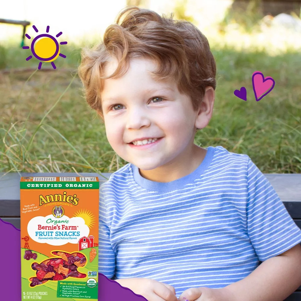 Annie's Homegrown Organic Bernie's Farm Fruit Snacks
