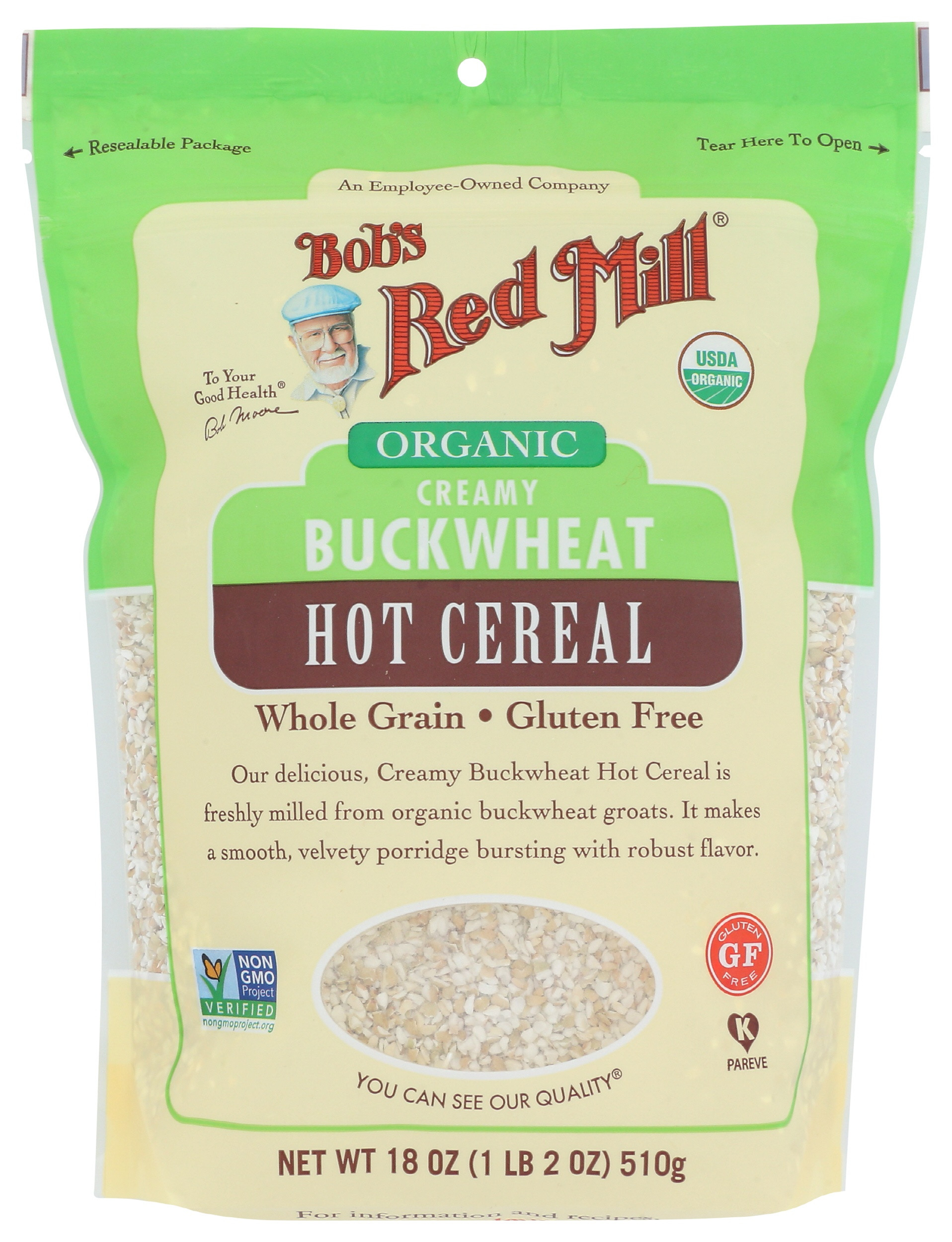 Bob's Red Mill Organic Creamy Buckwheat Hot Cereal