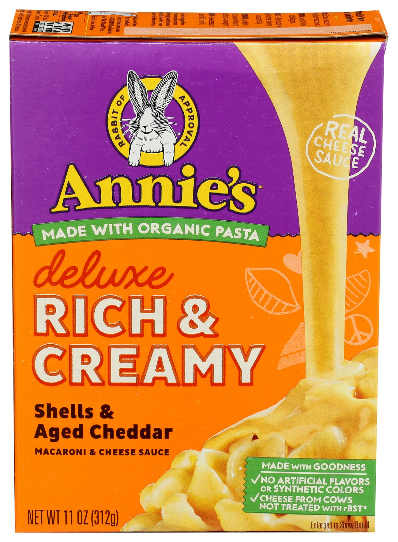 Annie's Creamy Deluxe Shells & Aged Cheddar