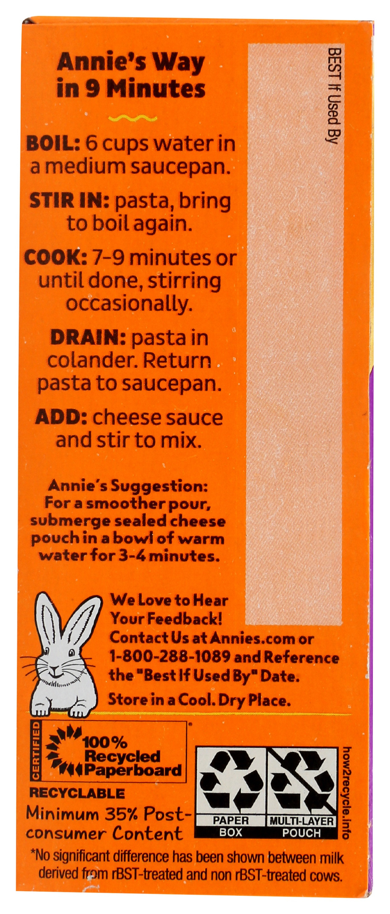 Annie's Creamy Deluxe Shells & Aged Cheddar