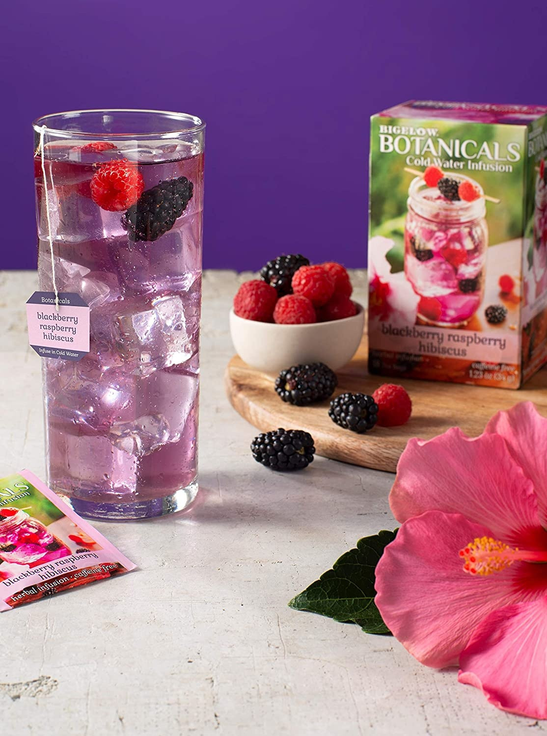 Bigelow Botanicals Blackberry Raspberry Hibiscus Tea