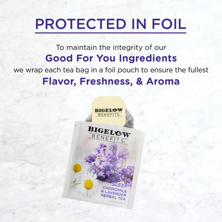 Bigelow Benefits Chamomile & Lavender Herbal Tea