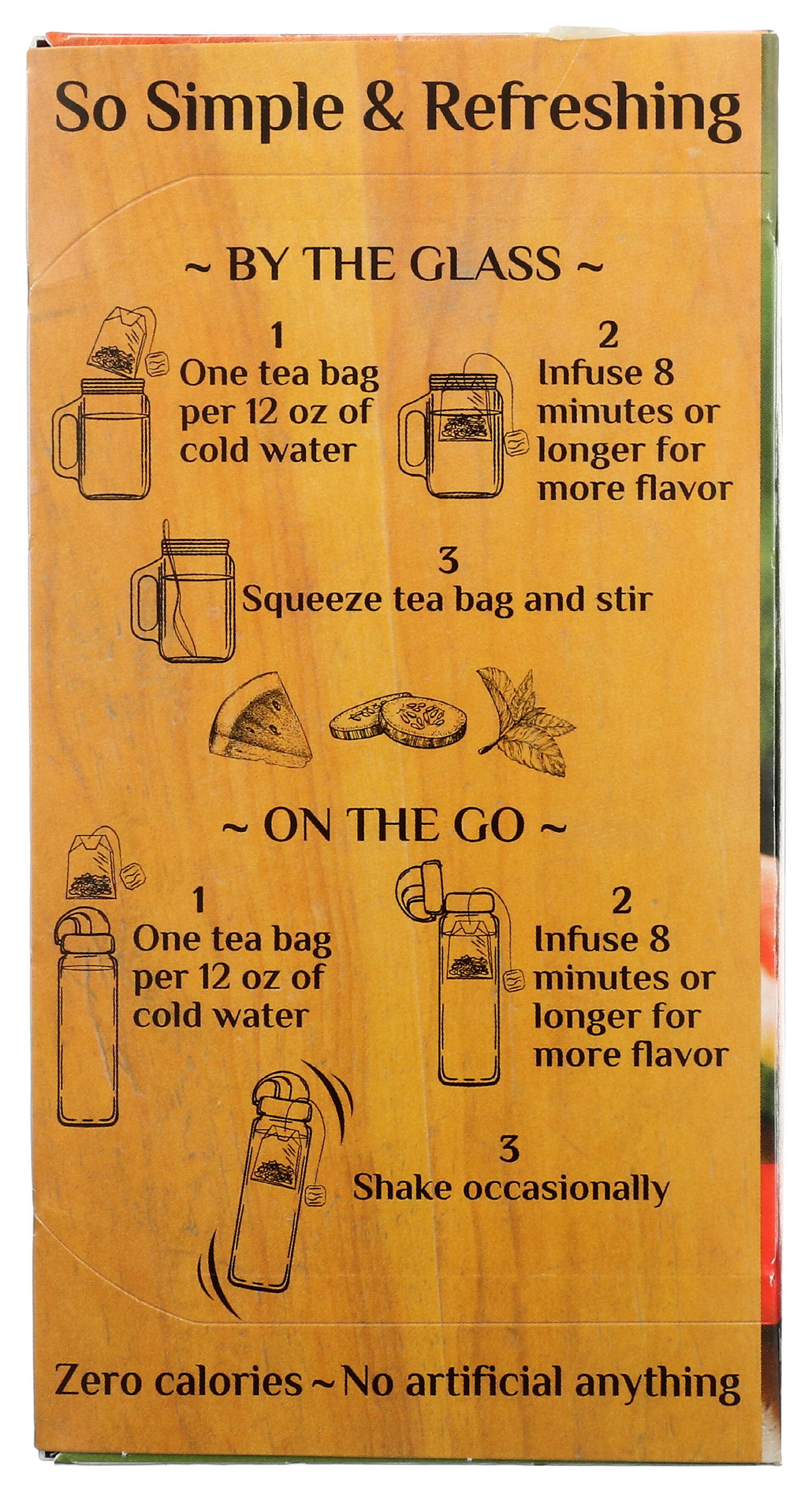 Bigelow Botanicals Watermelon Cucumber Mint Tea