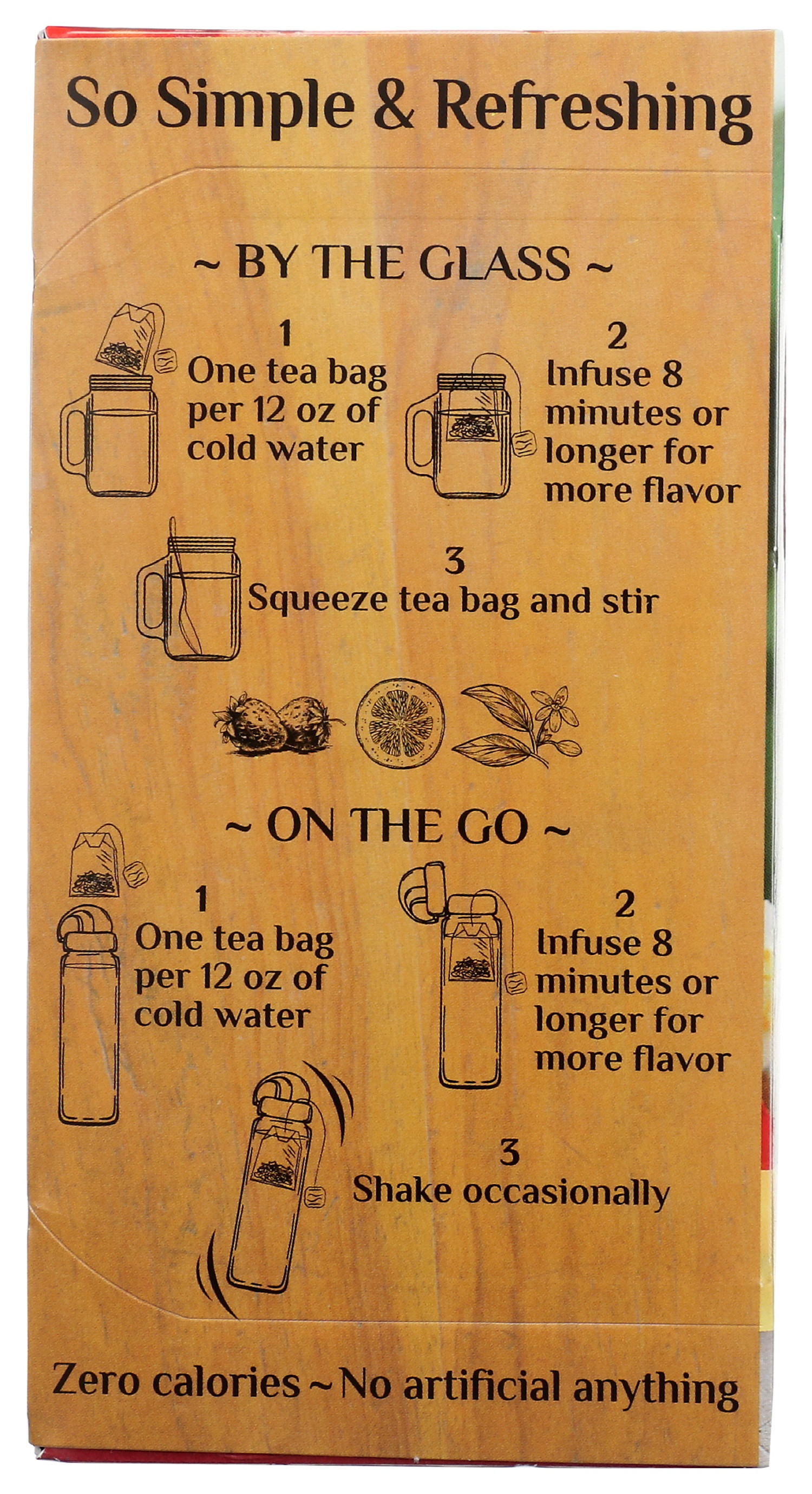 Bigelow Botanicals Strawberry Lemon Orange Blossom Tea