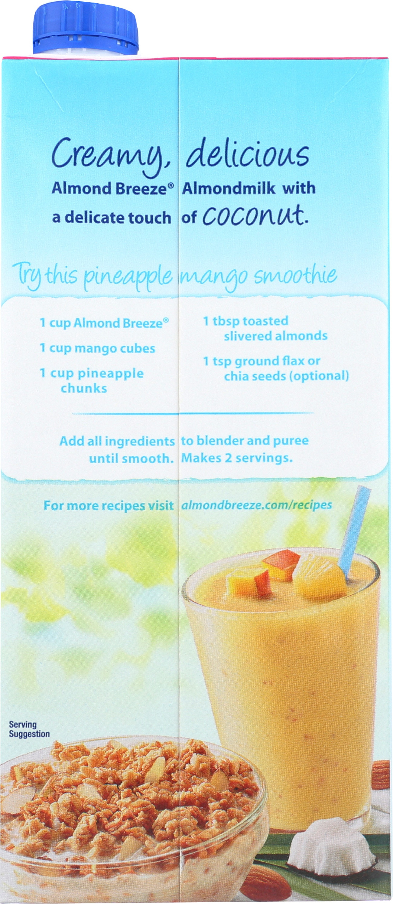 Almond Breeze Unsweetened Almond Coconut Blend