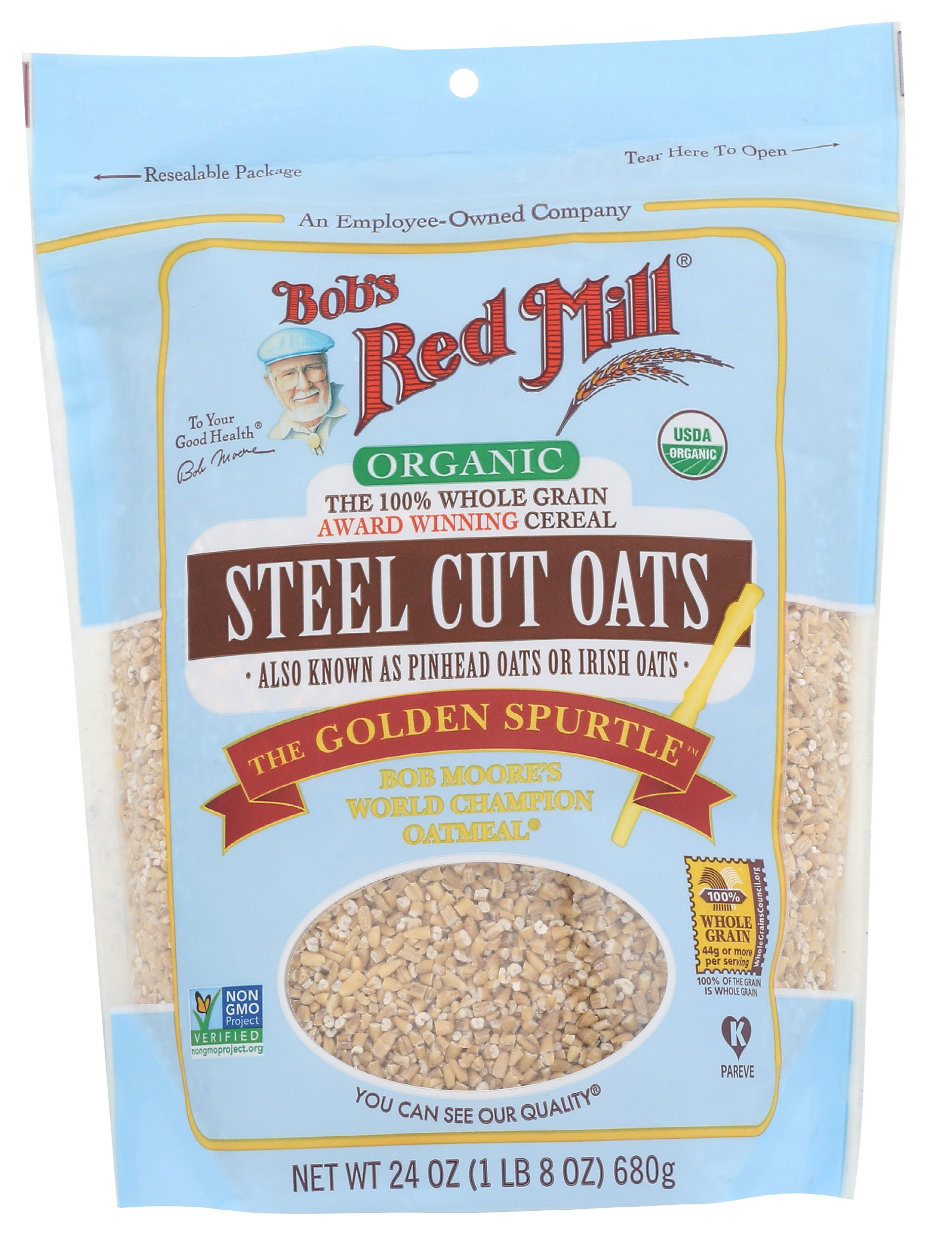 Bob's Red Mill Organic Steel Cut Oats