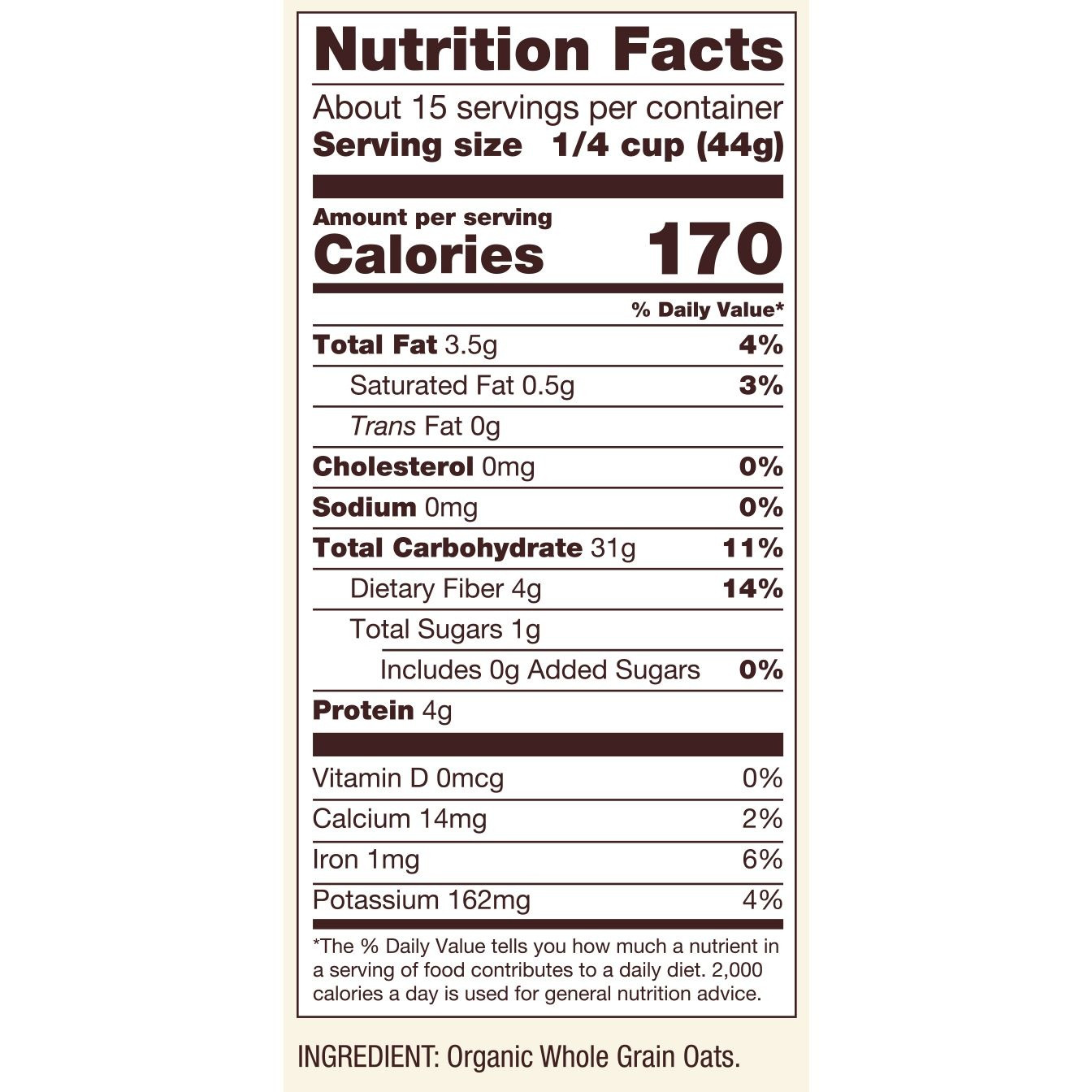 Bob's Red Mill Organic Steel Cut Oats