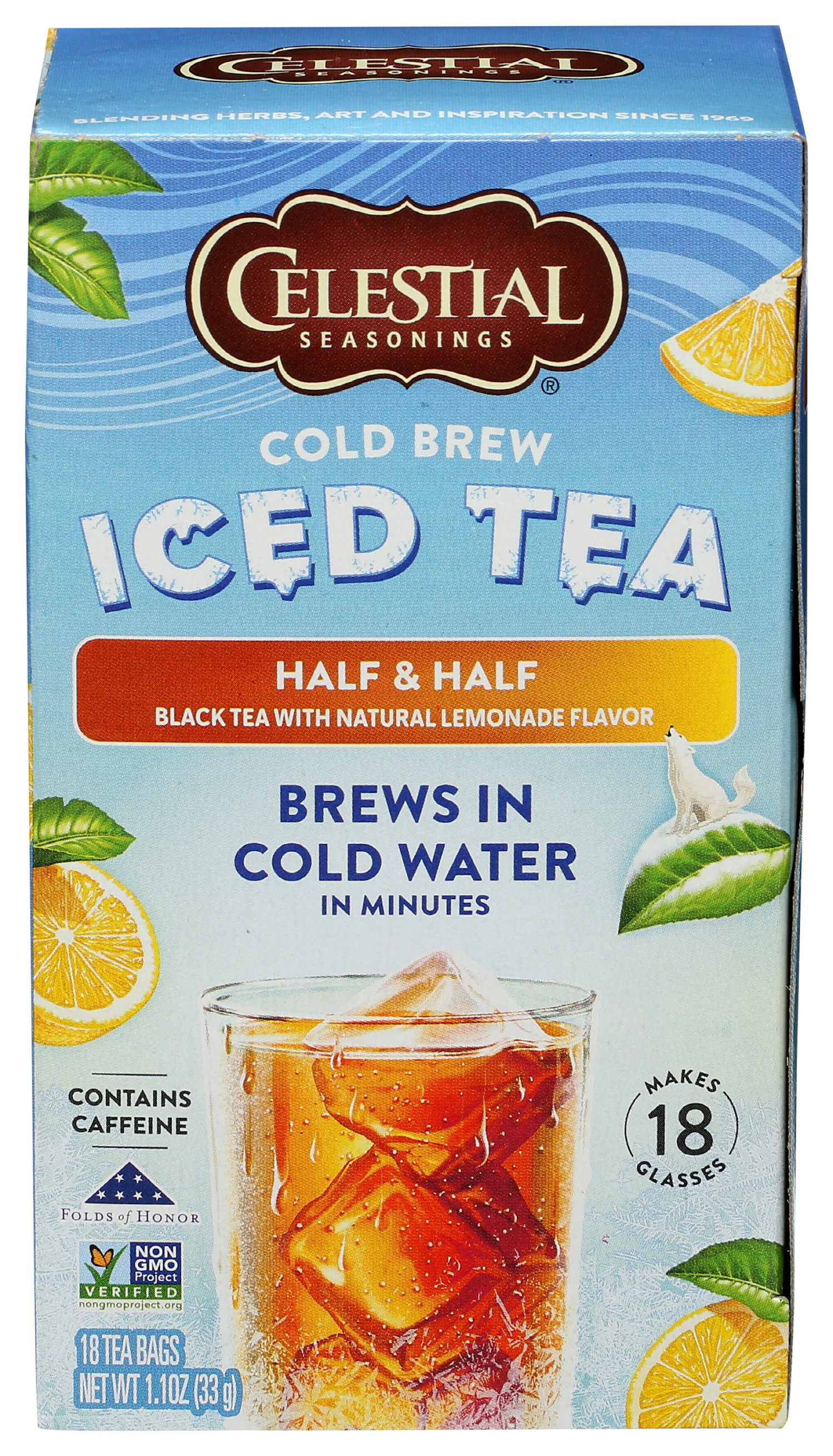 Celestial Seasonings Cold Brew Iced Tea Half & Half