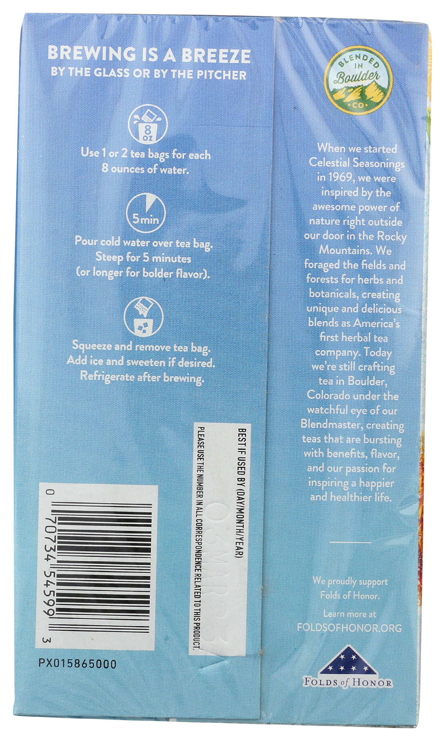 Celestial Seasonings Cold Brew Iced Tea Half & Half