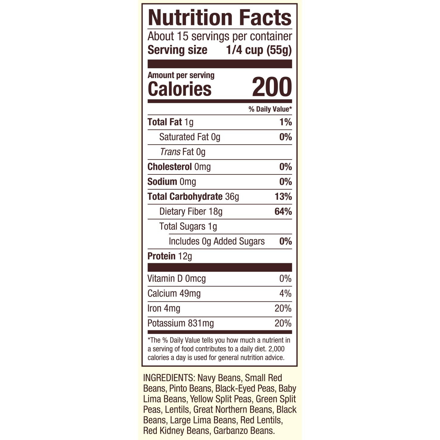 Bob's Red Mill 13 Bean Soup Mix