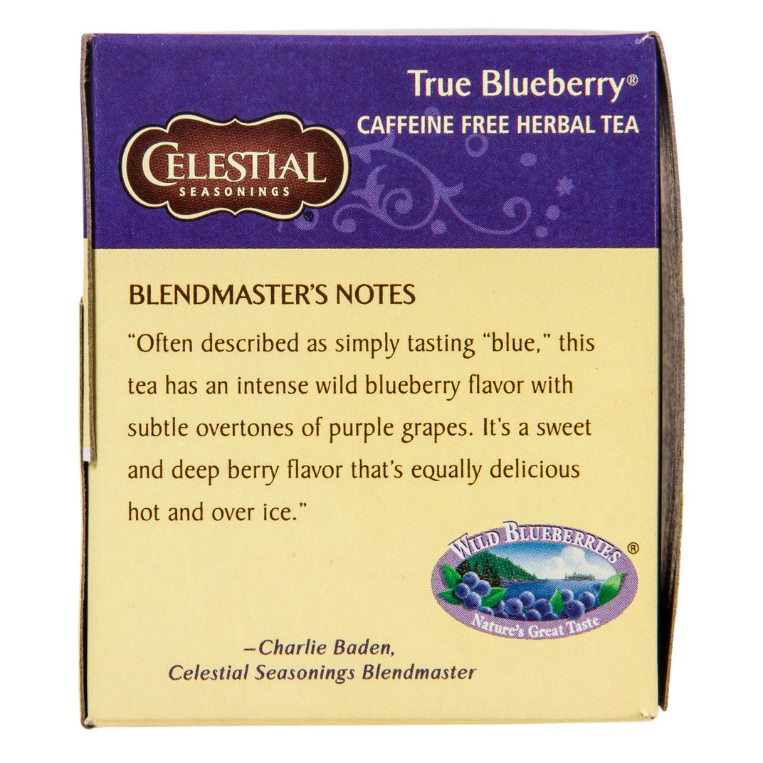 Celestial Seasonings True Blueberry Herbal Tea