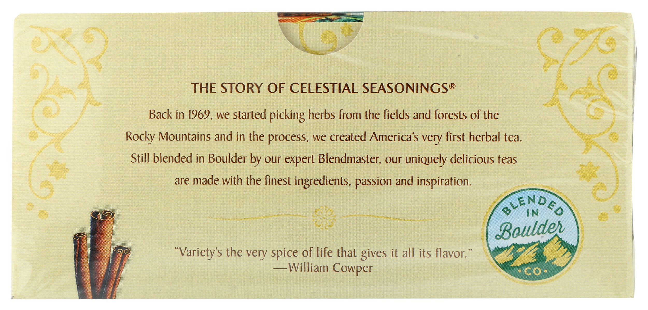 Celestial Seasonings Bengal Spice Herbal Tea