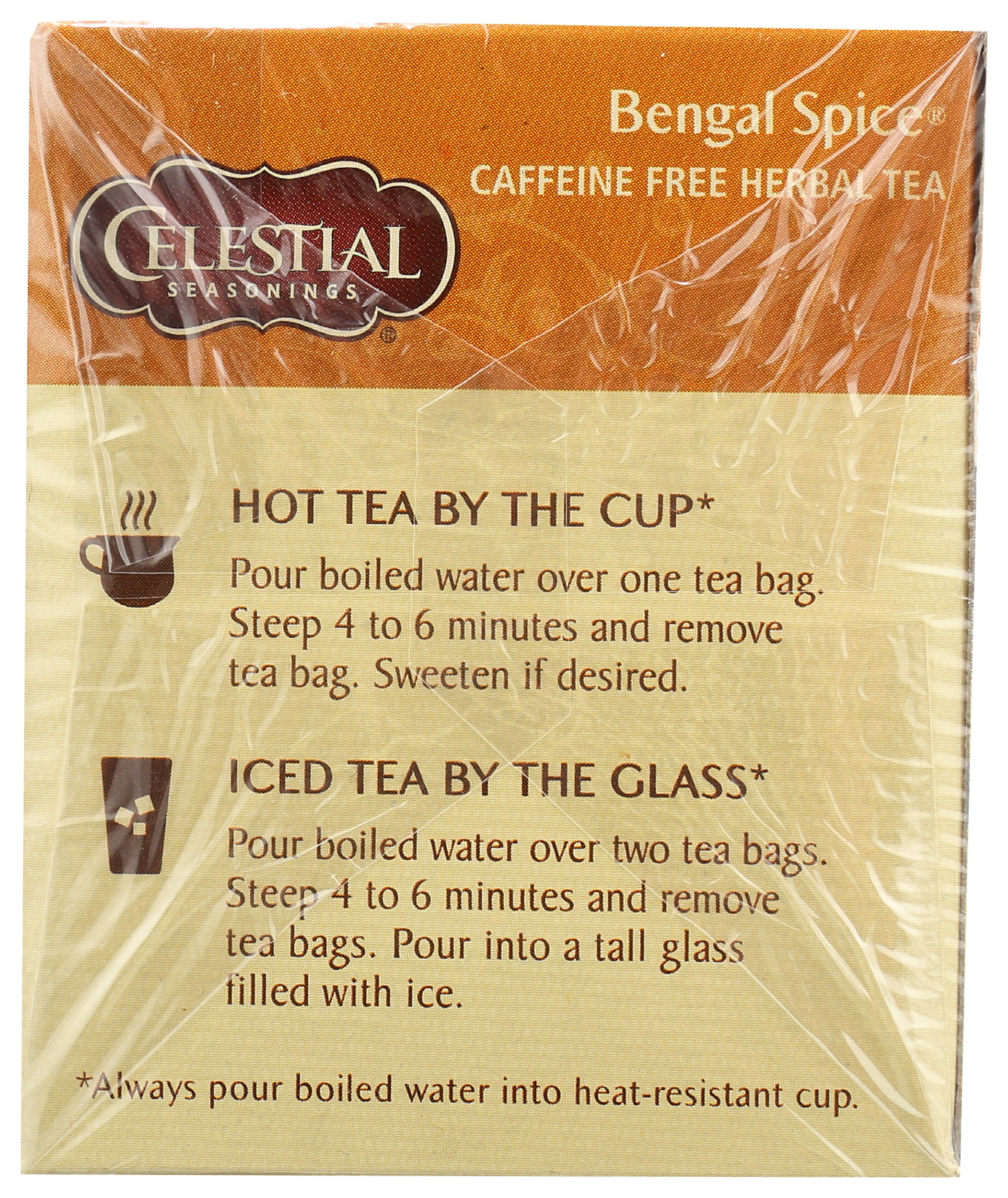 Celestial Seasonings Bengal Spice Herbal Tea