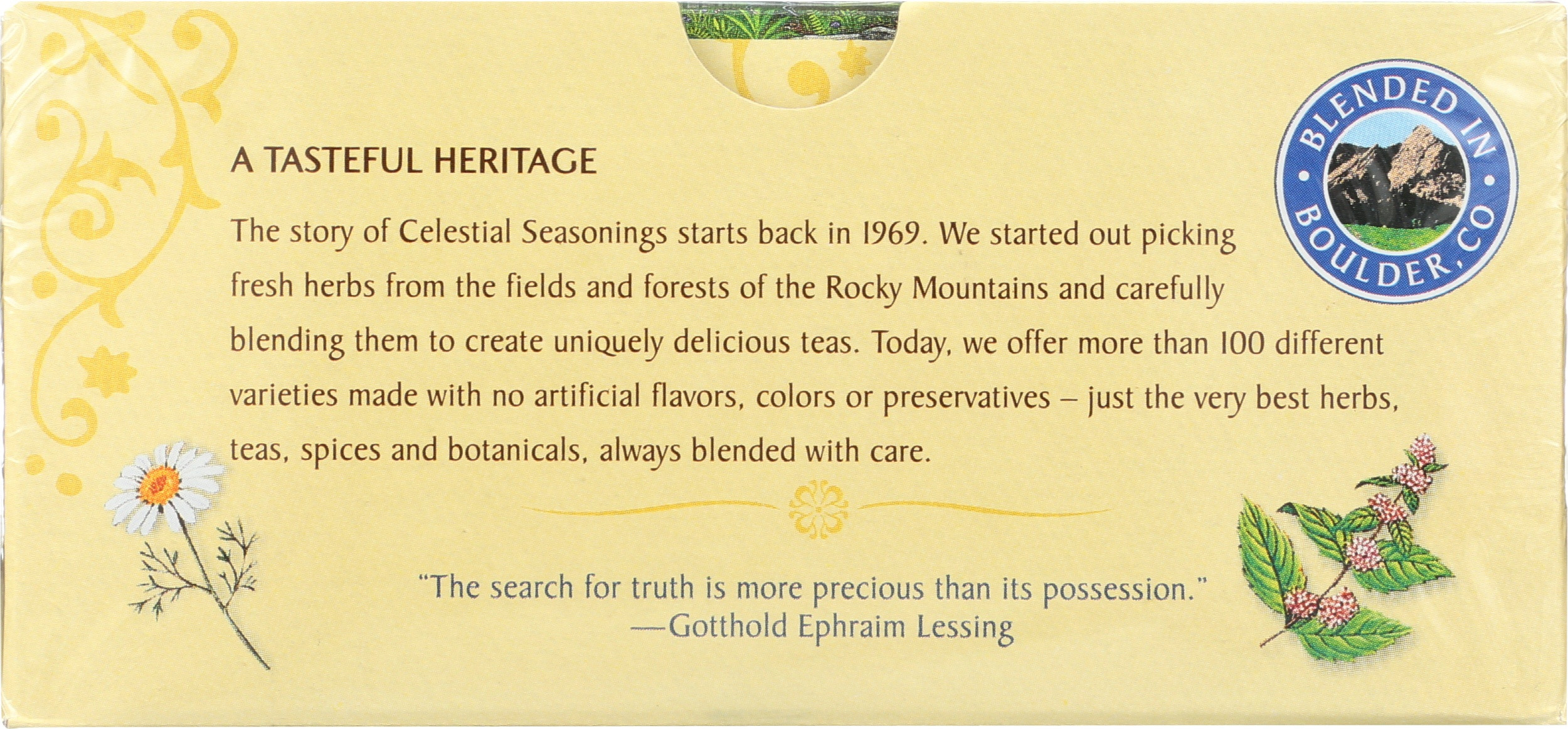 Celestial Seasonings Tension Tamer Herbal Tea